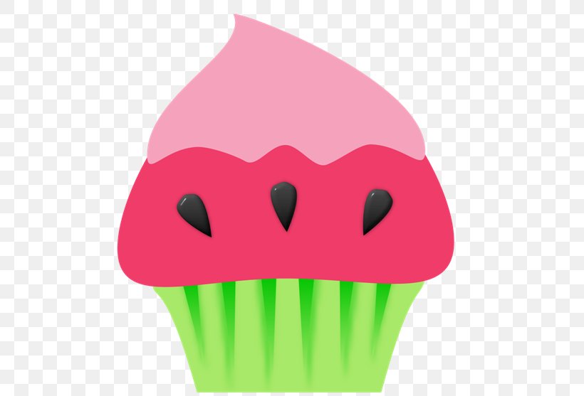 Cupcake Muffin Frosting & Icing Clip Art Watermelon, PNG, 571x557px, Cupcake, Bakery, Cartoon, Fictional Character, Food Download Free