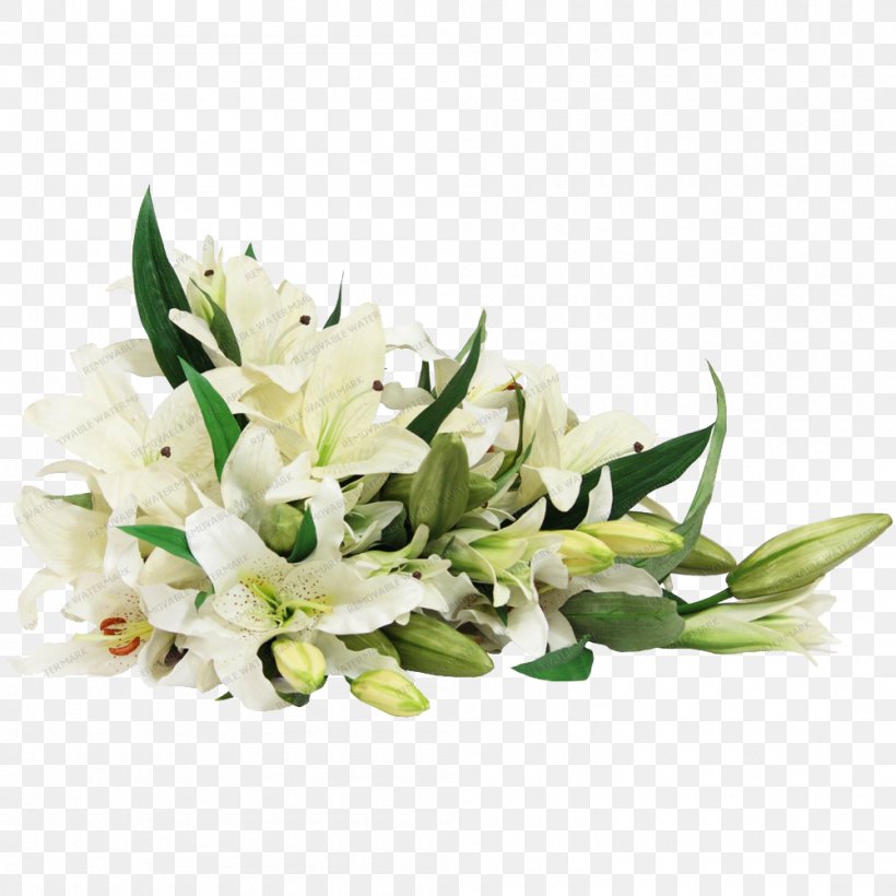 Floral Design Flower Bouquet Lily Cut Flowers, PNG, 1000x1000px, Floral Design, Artificial Flower, Birthday, Clothing, Cut Flowers Download Free