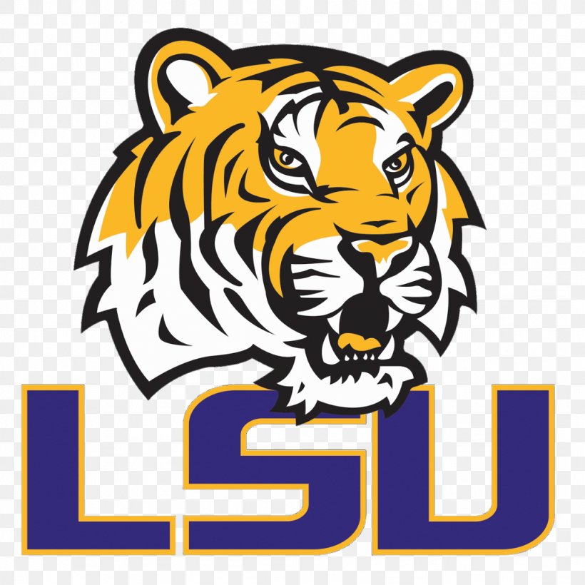 LSU Tigers Football Louisiana State University LSU Tigers Women's Soccer Southeastern Conference NCAA Division I Football Bowl Subdivision, PNG, 1024x1024px, Lsu Tigers Football, American Football, Artwork, Big Cats, Black Download Free