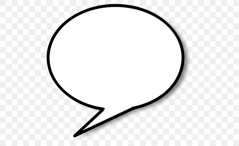 Speech Balloon Callout Clip Art, PNG, 500x500px, Speech Balloon, Area, Black, Black And White, Callout Download Free