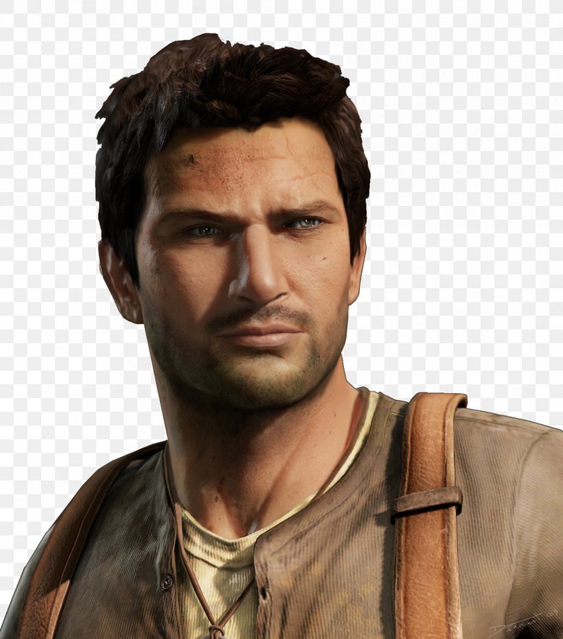 Uncharted 2: Among Thieves Uncharted: Drake's Fortune Uncharted: The Nathan Drake Collection Uncharted 4: A Thief's End Uncharted: The Lost Legacy, PNG, 1267x1440px, Uncharted 2 Among Thieves, Character, Chin, Facial Hair, Forehead Download Free