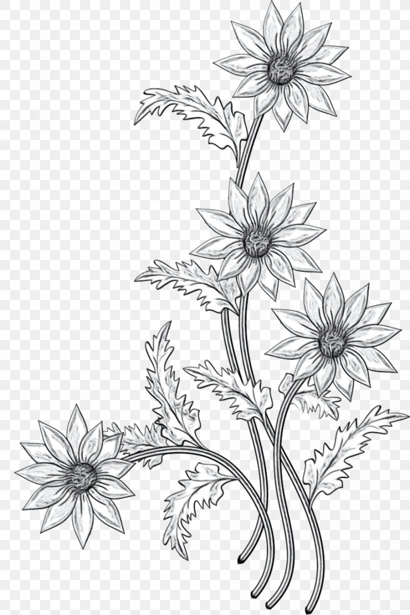 Floral Design Cut Flowers Black & White, PNG, 900x1351px, Floral Design, Art, Black White M, Blackandwhite, Botany Download Free