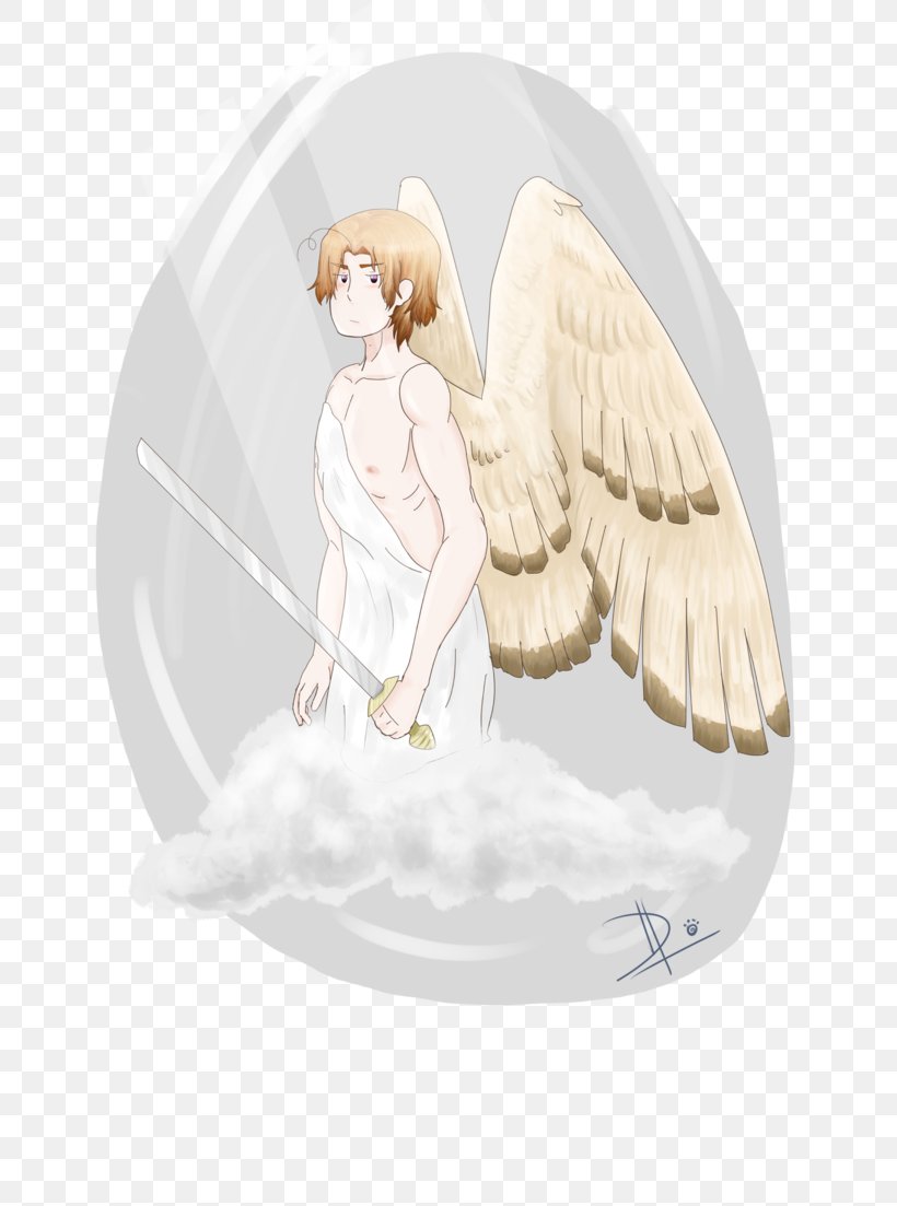 Guardian Angel Demon DeviantArt Drawing, PNG, 725x1103px, Watercolor, Cartoon, Flower, Frame, Heart Download Free