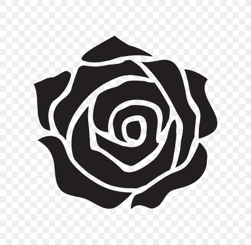 Clip Art Garden Roses Vector Graphics Flower, PNG, 800x800px, Garden Roses, Black, Black And White, Floral Design, Flower Download Free