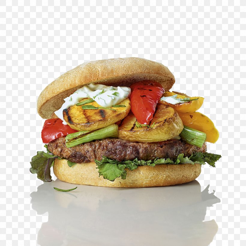 Hamburger Veggie Burger Fast Food Cheeseburger Breakfast Sandwich, PNG, 850x850px, Hamburger, American Food, Breakfast Sandwich, Buffalo Burger, Cheeseburger Download Free