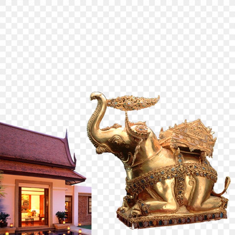 Thailand Elephant, PNG, 827x827px, Thailand, Elephant, Monument, Poster, Statue Download Free