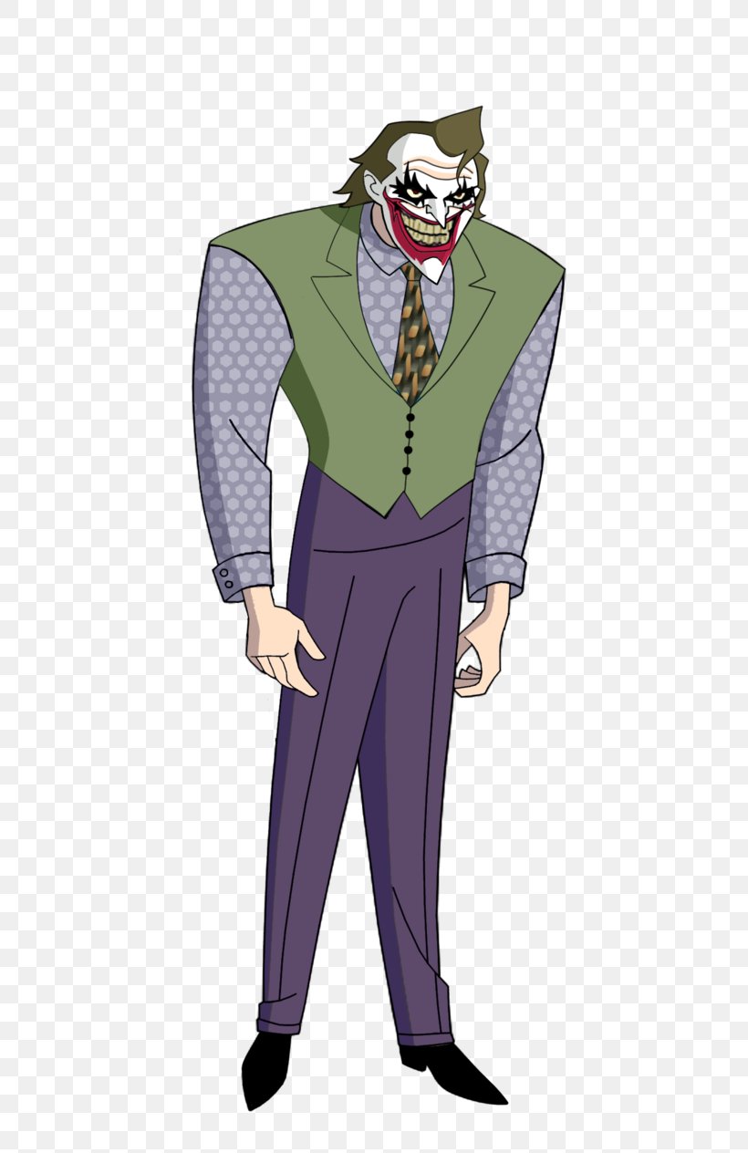 Joker Batman Cartoon DC Animated Universe DeviantArt, PNG, 632x1264px, Joker,  Batman, Cartoon, Character, Costume Download Free
