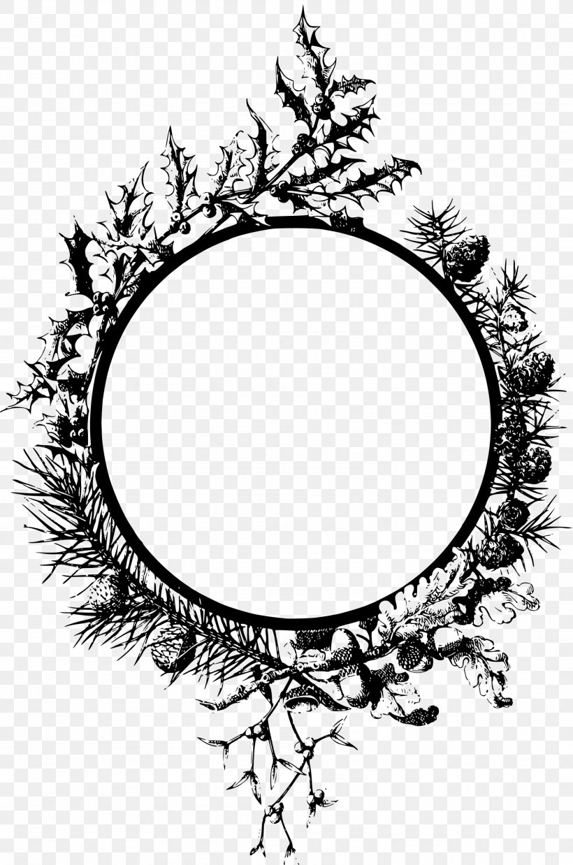 Christmas Picture Frames Clip Art, PNG, 1589x2400px, Christmas, Black And White, Branch, Color, Gold Download Free