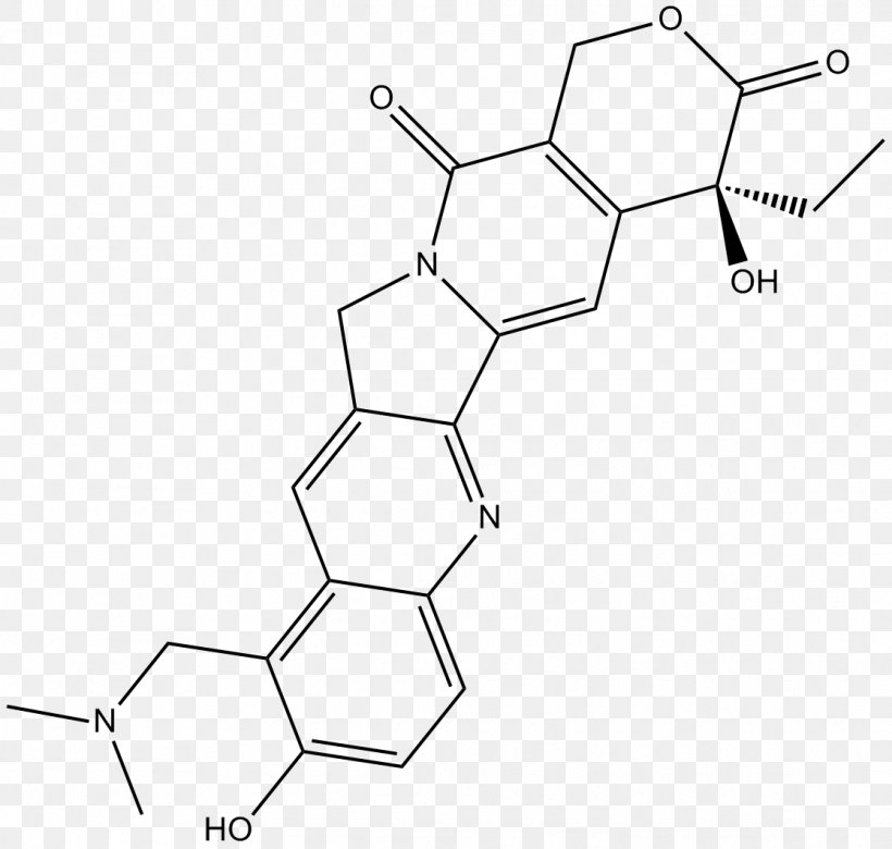 Topotecan Topoisomerase Inhibitor Enzyme Inhibitor Type I Topoisomerase, PNG, 1116x1062px, Topotecan, Area, Black And White, Camptothecin, Cancer Download Free