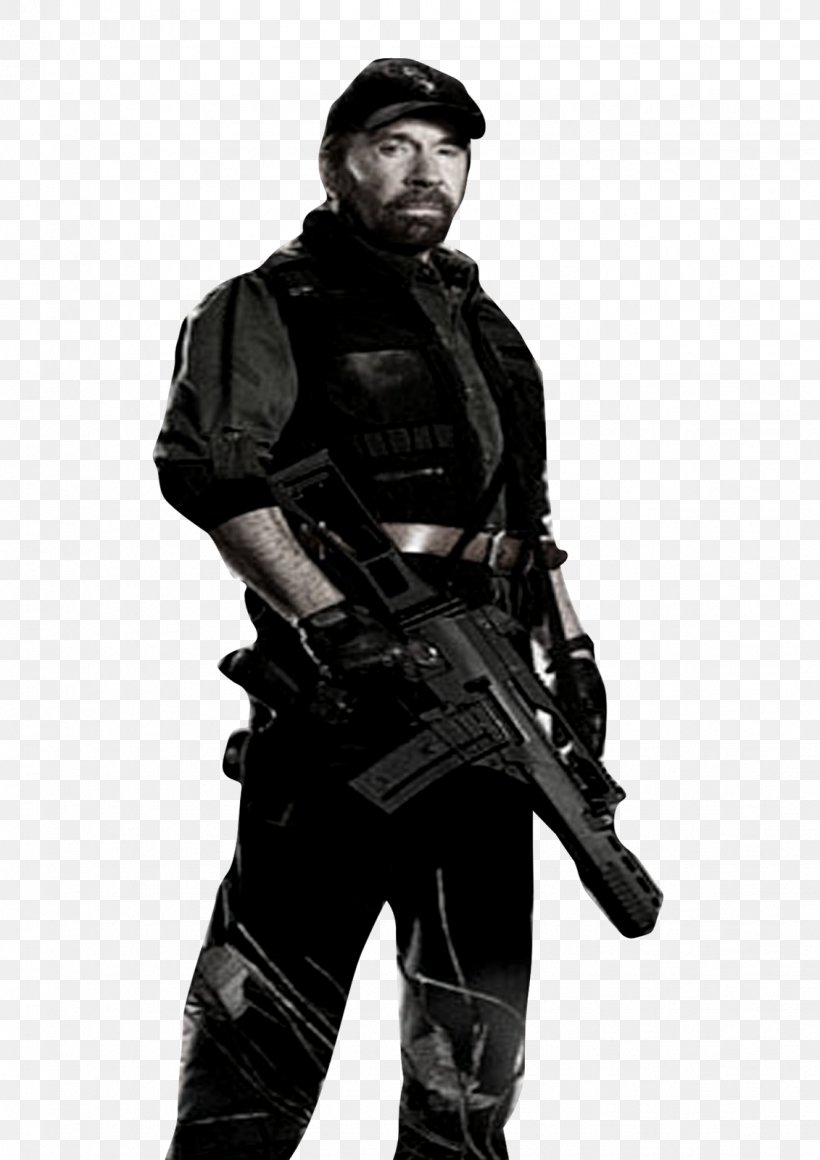 Chuck Norris The Expendables 2, PNG, 1131x1600px, Chuck Norris, Arnold Schwarzenegger, Black And White, Bruce Willis, Dolph Lundgren Download Free
