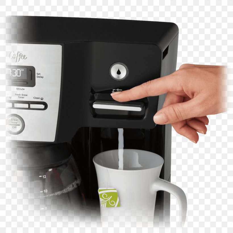 Mr. Coffee 12-Cup Programmable Hot Water Coffeemaker Brewed Coffee, PNG, 1500x1500px, Coffee, Brewed Coffee, Coffeemaker, Cup, Drip Coffee Maker Download Free