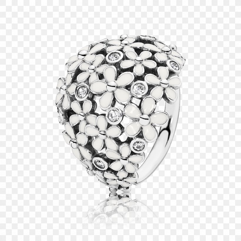 Pandora Cubic Zirconia Ring Discounts And Allowances Sterling Silver, PNG, 1000x1000px, Pandora, Body Jewelry, Closeout, Cubic Zirconia, Discounts And Allowances Download Free