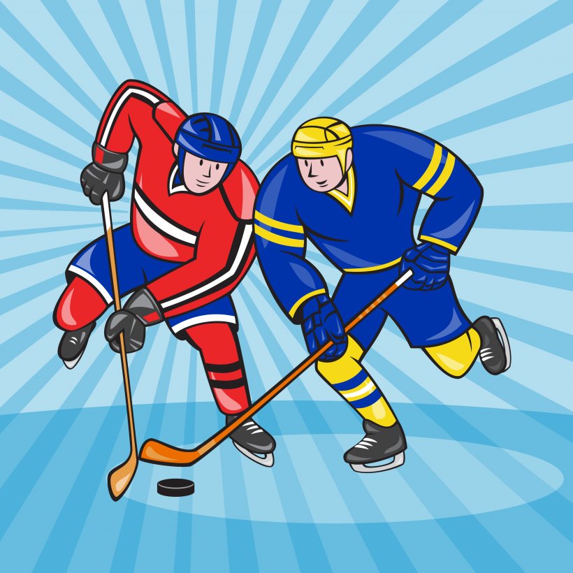 Ice Hockey Stick Hockey Sticks Hockey Puck, PNG, 3000x3000px, Ice Hockey, Cartoon, Defenseman, Fictional Character, Goaltender Download Free