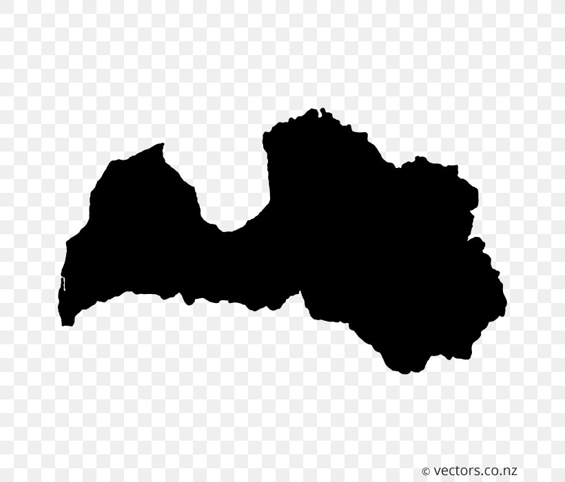 Latvia Royalty-free Vector Map, PNG, 700x700px, Latvia, Black, Black And White, Cartography, Flag Of Latvia Download Free