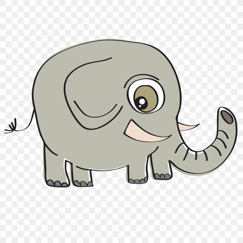 Elephant Stock Photography Clip Art, PNG, 1500x1501px, Elephant, African Elephant, Cartoon, Drawing, Elephants And Mammoths Download Free