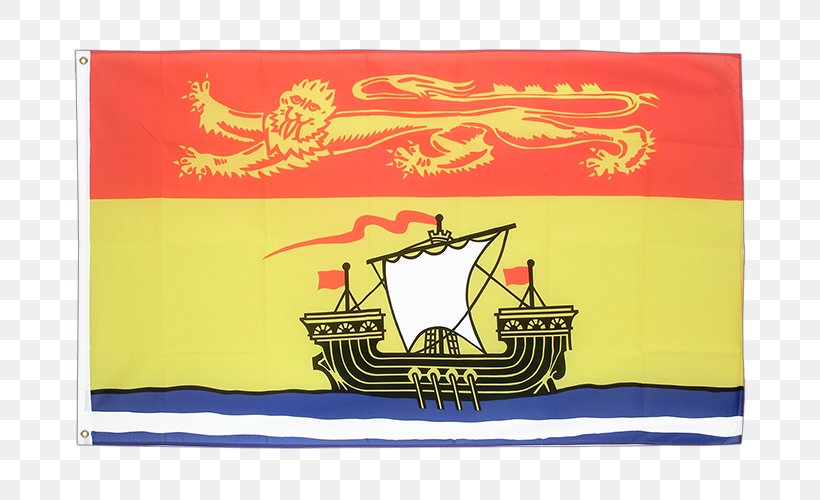 Flag Of New Brunswick Flag Of New Brunswick Fahne Flag Of Canada, PNG, 750x500px, New Brunswick, Banner, Brand, Canada, Centimeter Download Free