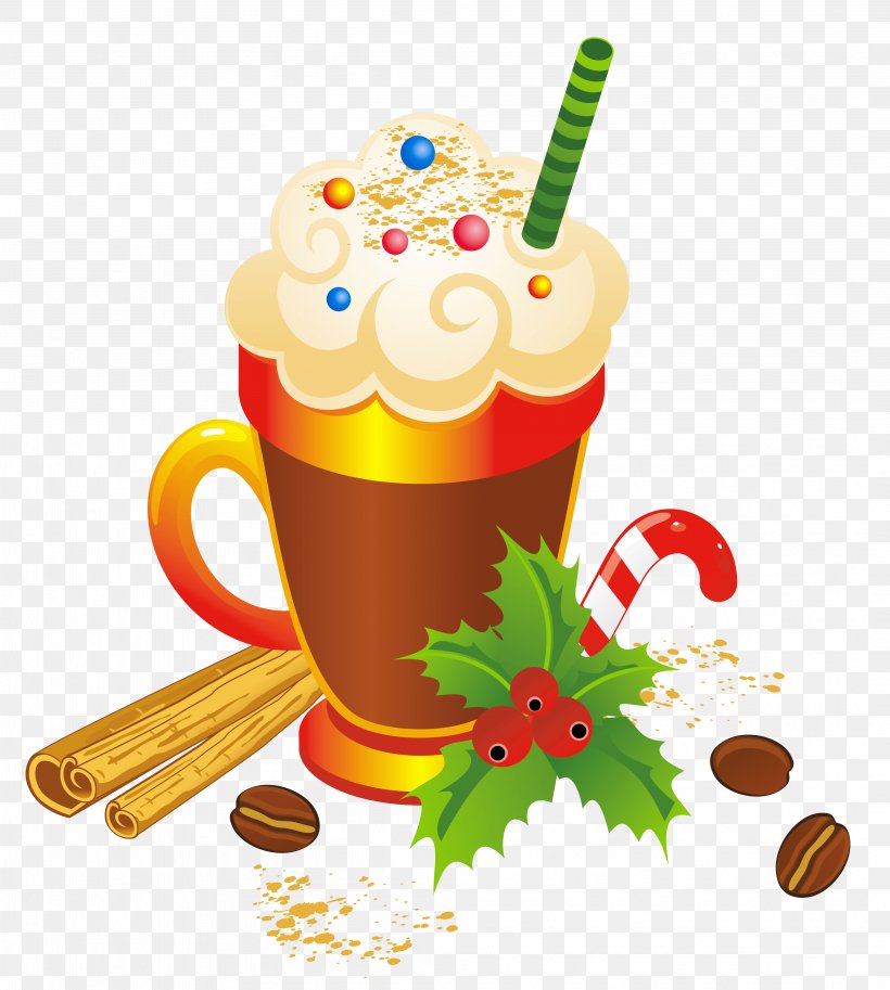 Flip Eggnog Milk Punch Cocktail Clip Art, PNG, 4173x4650px, Ice Cream, Candy Cane, Christmas, Clip Art, Cocktail Download Free