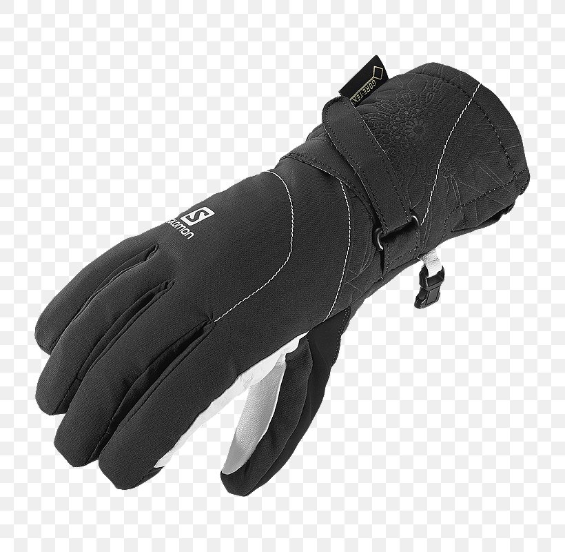 Glove Gore-Tex Clothing Accessories Skiing Salomon Group, PNG, 800x800px, Glove, Alpine Skiing, Bicycle Glove, Black, Clothing Download Free