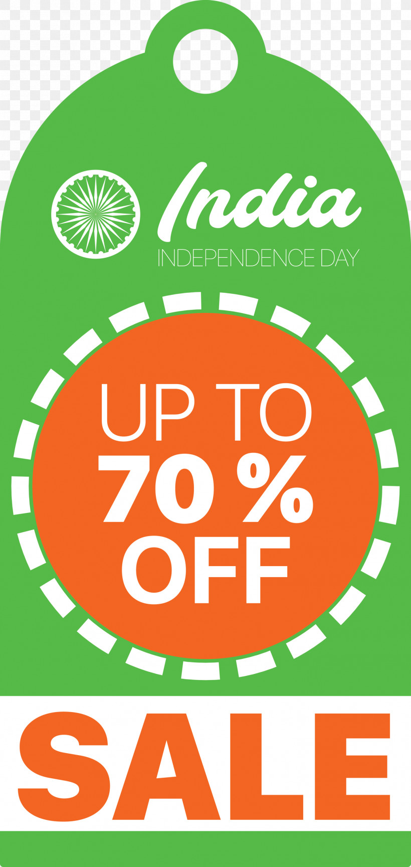 India Indenpendence Day Sale Tag India Indenpendence Day Sale Label, PNG, 1422x3000px, India Indenpendence Day Sale Tag, Area, Green, India Indenpendence Day Sale Label, Line Download Free