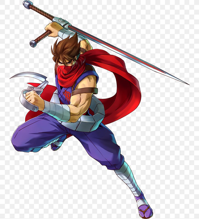 Project X Zone 2 Strider Hiryu Ryu Hayabusa Strider 2, PNG, 746x902px, Project X Zone 2, Capcom, Cold Weapon, Costume, Fictional Character Download Free
