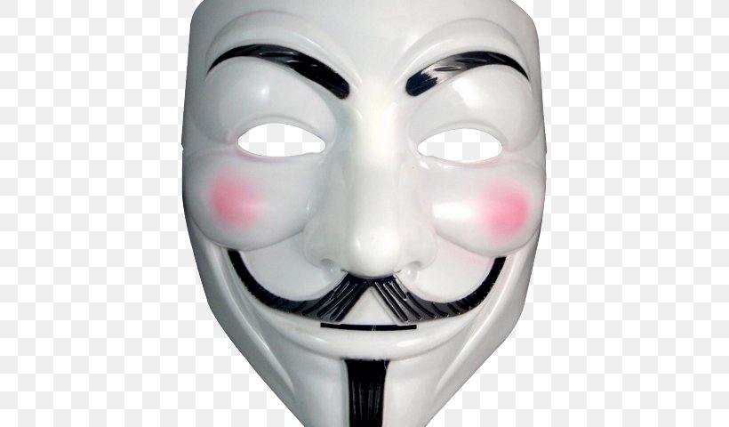 Transparency Guy Fawkes Mask Anonymous, PNG, 640x480px, Guy Fawkes Mask, Anonymous, Anonymous Mask, Costume, Face Download Free