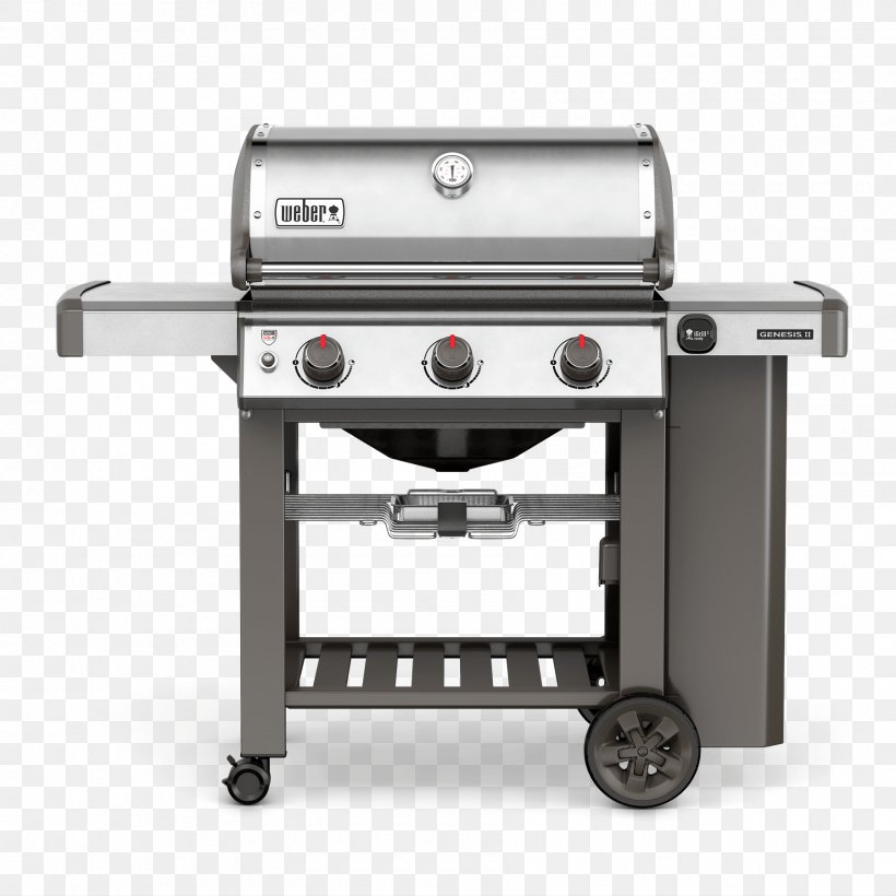 Barbecue Weber Genesis II S-310 Natural Gas Propane Gas Burner, PNG, 1800x1800px, Barbecue, Cookware Accessory, Gas Burner, Gasgrill, Grilling Download Free
