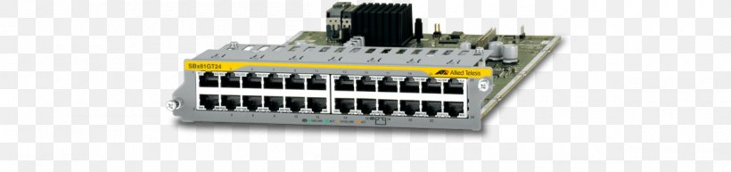 Gigabit Ethernet Network Switch Port Allied Telesis, PNG, 1200x283px, Gigabit Ethernet, Allied Telesis, Circuit Component, Computer, Computer Network Download Free