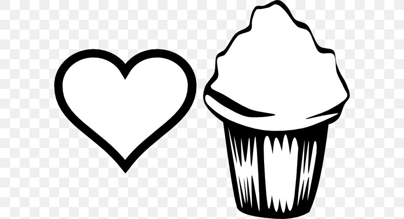 Clip Art Cupcake Coloring Book Drawing Image, PNG, 600x444px, Watercolor, Cartoon, Flower, Frame, Heart Download Free