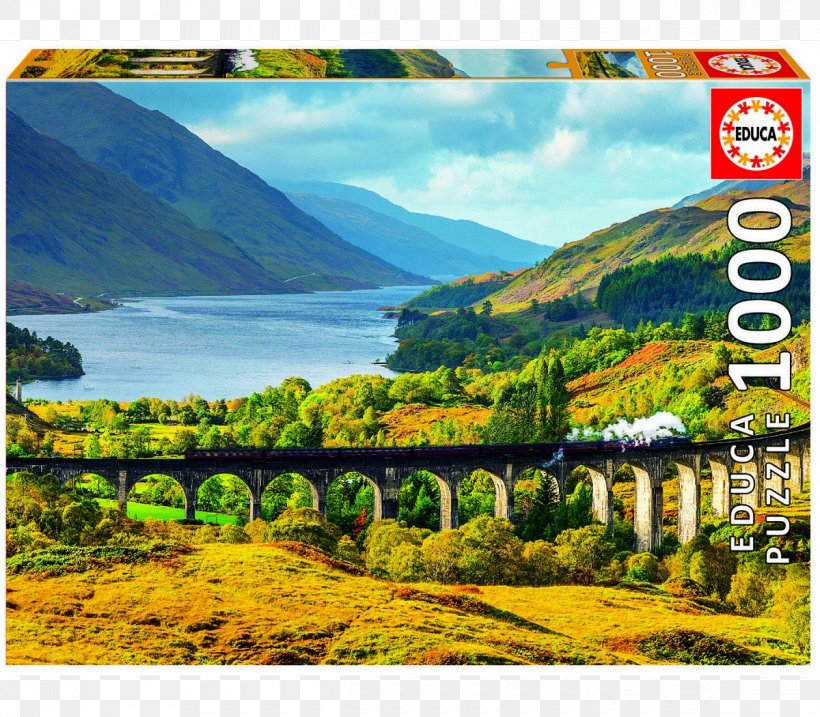 Glenfinnan Viaduct Jigsaw Puzzles Educa Borràs, PNG, 1200x1050px, Jigsaw Puzzles, Adventure Game, Agriculture, Field, Game Download Free