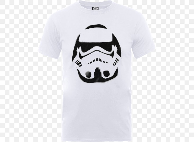 T-shirt Stormtrooper Sleeve Kylo Ren, PNG, 505x600px, Tshirt, Black, Brand, Clothing, Crew Neck Download Free