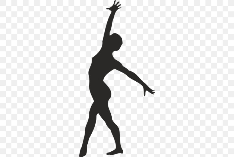 Wall Decal Gymnastics Sticker, PNG, 550x550px, Wall Decal, Arm, Balance, Ballet Dancer, Black And White Download Free