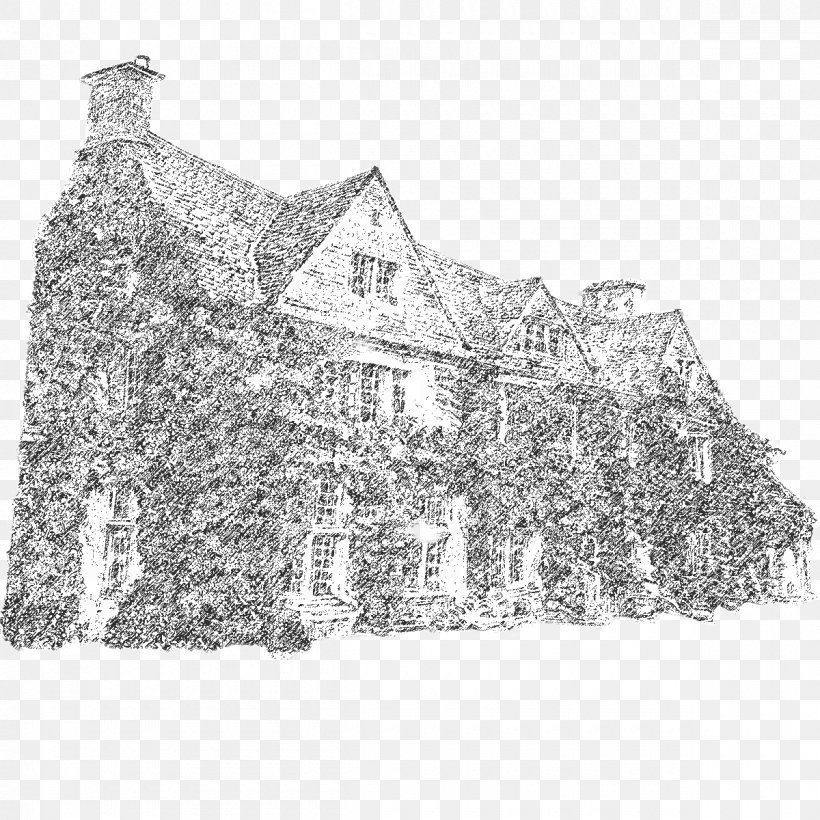 Hatton Court Hotel Restaurant Drawing, PNG, 1200x1200px, Hotel, Artwork, Black And White, Cotswolds, Drawing Download Free