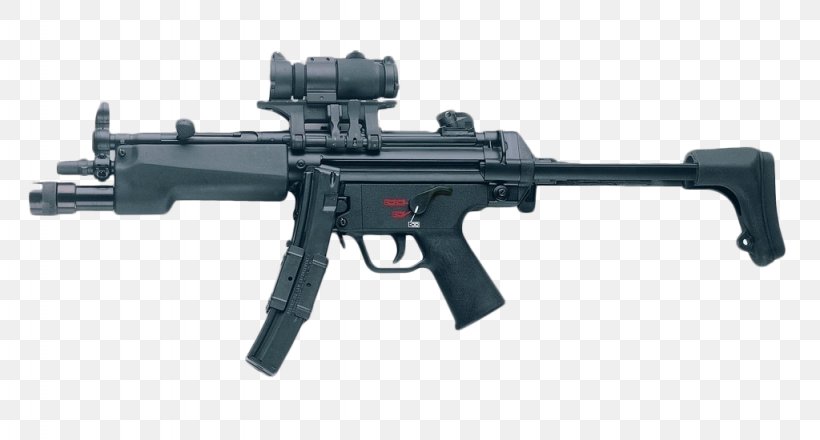 Heckler & Koch MP5 Submachine Gun Steyr AUG Weapon, PNG, 1024x550px, Watercolor, Cartoon, Flower, Frame, Heart Download Free