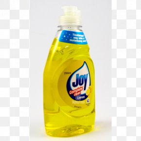 Bottle - Plastic Bottle Joy Dishwashing Liquid PNG
