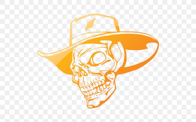 Cowboy Hat Skull Wall Decal, PNG, 512x512px, Cowboy Hat, Baseball Cap, Bone, Cap, Cowboy Download Free