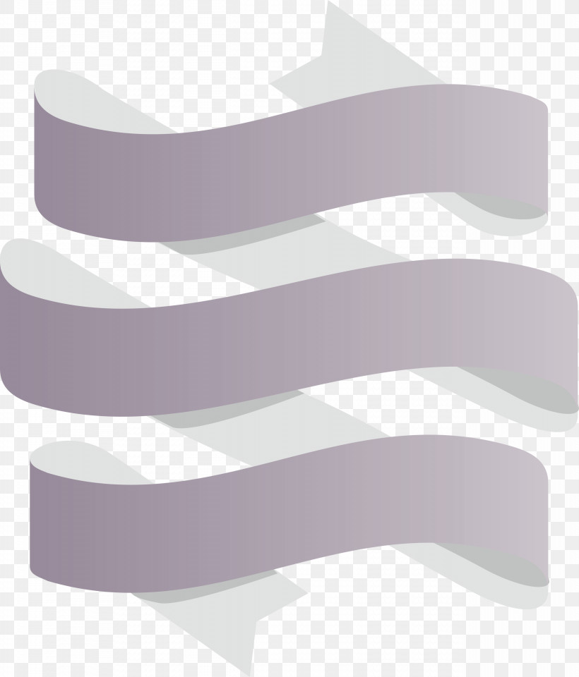 Ribbon, PNG, 2500x1501px, Ribbon, Geometry, Lavender, Line, Mathematics Download Free