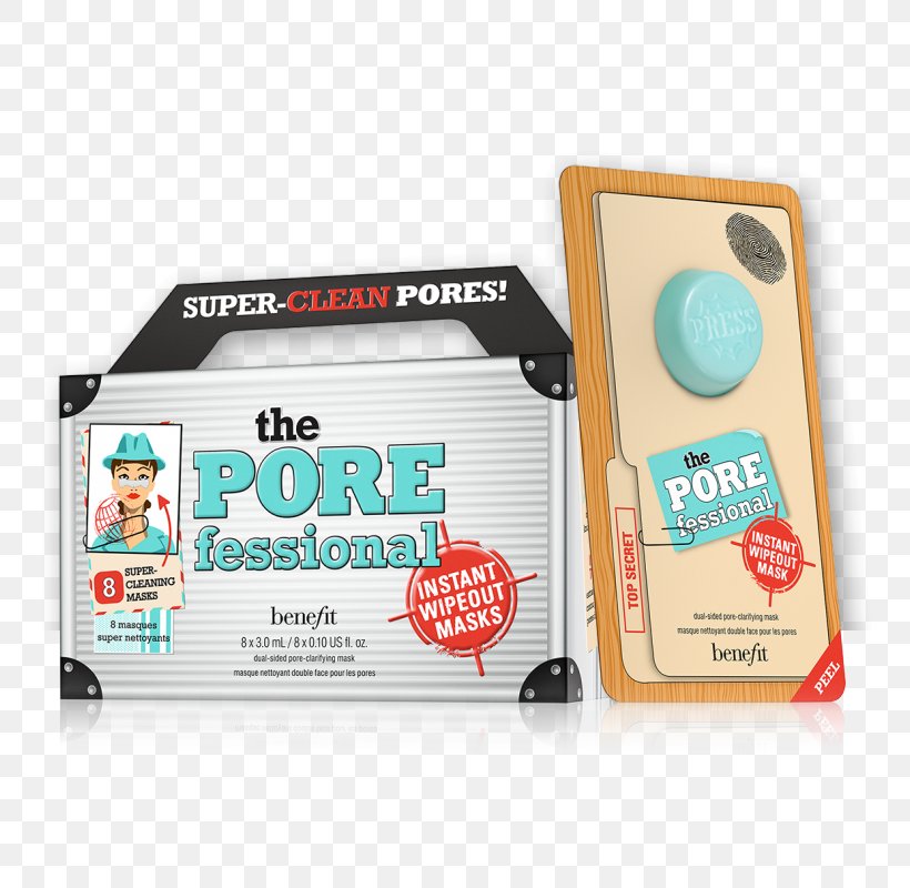 Benefit POREfessional Face Primer Benefit Cosmetics Benefit The POREfessional Instant Wipeout Mask, PNG, 800x800px, Benefit Porefessional Face Primer, Benefit Cosmetics, Blank Media, Brand, Cosmetics Download Free