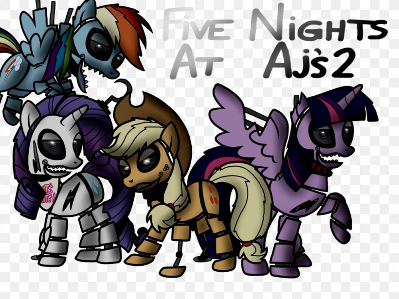 Pony Five Nights At Freddy's 2 Rarity Five Nights At Freddy's 4, PNG, 1024x768px, Pony, Animatronics, Carnivoran, Cartoon, Derpy Hooves Download Free
