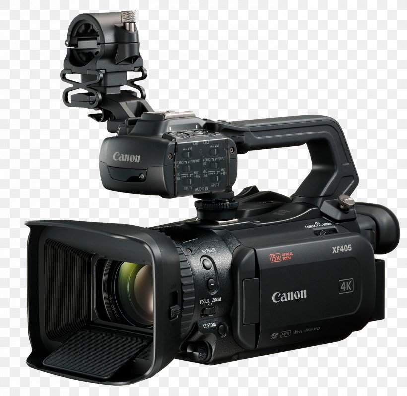 Canon XF405 Canon XF400 Video Cameras Camcorder, PNG, 1500x1461px, 4k Resolution, Video Cameras, Active Pixel Sensor, Autofocus, Camcorder Download Free