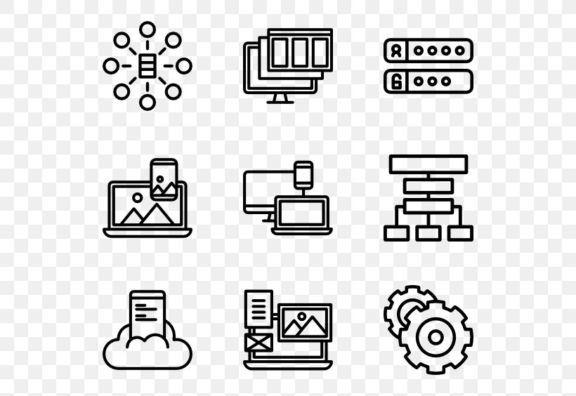 Web Design Icon Design, PNG, 600x564px, Web Design, Area, Black, Black And White, Brand Download Free