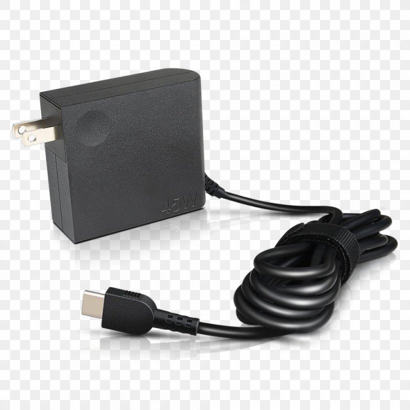 Battery Charger Laptop ThinkPad X1 Carbon ThinkPad X Series AC Adapter, PNG, 1000x1000px, Battery Charger, Ac Adapter, Adapter, Alternating Current, Computer Component Download Free