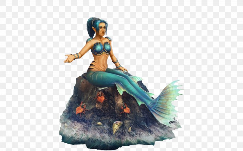 Grepolis Mermaid Legendary Creature Siren, PNG, 4048x2515px, Grepolis, Action Figure, Fictional Character, Figurine, Legend Download Free