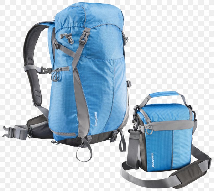 Backpack Mantona Outdoor Internal Dimensions=160 X 260 X 460 Mm Transit Case Photography Camera, PNG, 1200x1071px, 2in1 Pc, Backpack, Azure, Bag, Blue Download Free