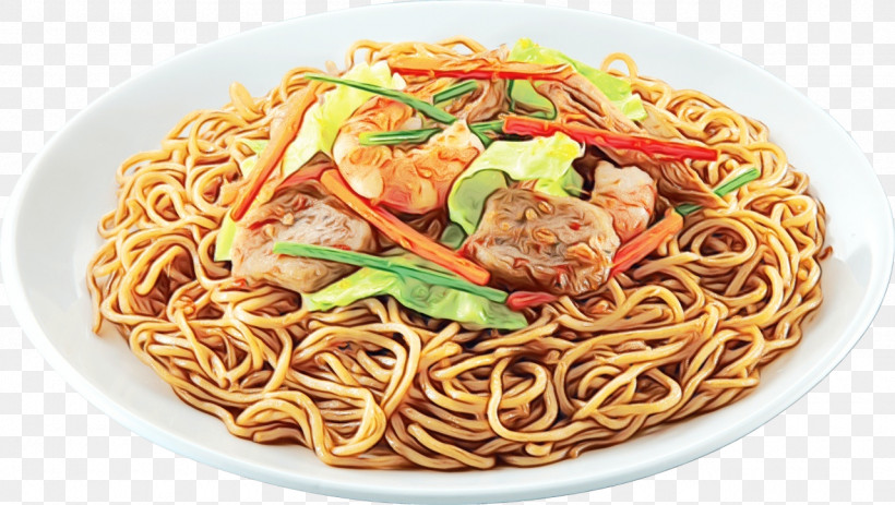 Chinese Food, PNG, 1280x723px, Watercolor, Bakmi, Capellini, Chinese Food, Chinese Noodles Download Free