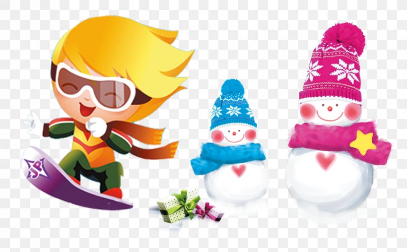 Skiing Cartoon Child, PNG, 866x537px, Skiing, Cartoon, Child, Christmas, Christmas Ornament Download Free