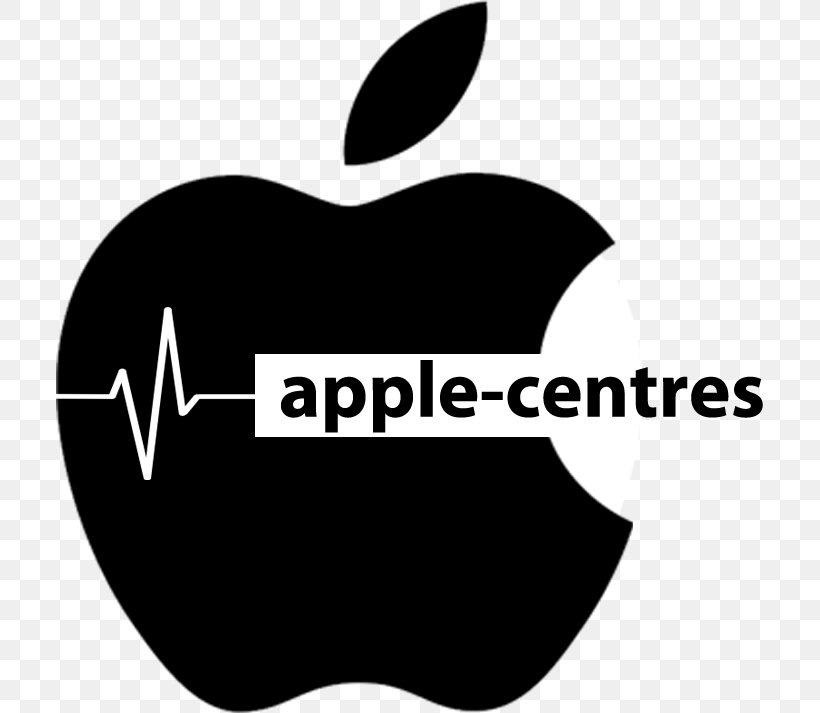 Logo Apple Service Center Brand Font Clip Art, PNG, 713x713px, Logo, Area, Black, Black And White, Black M Download Free