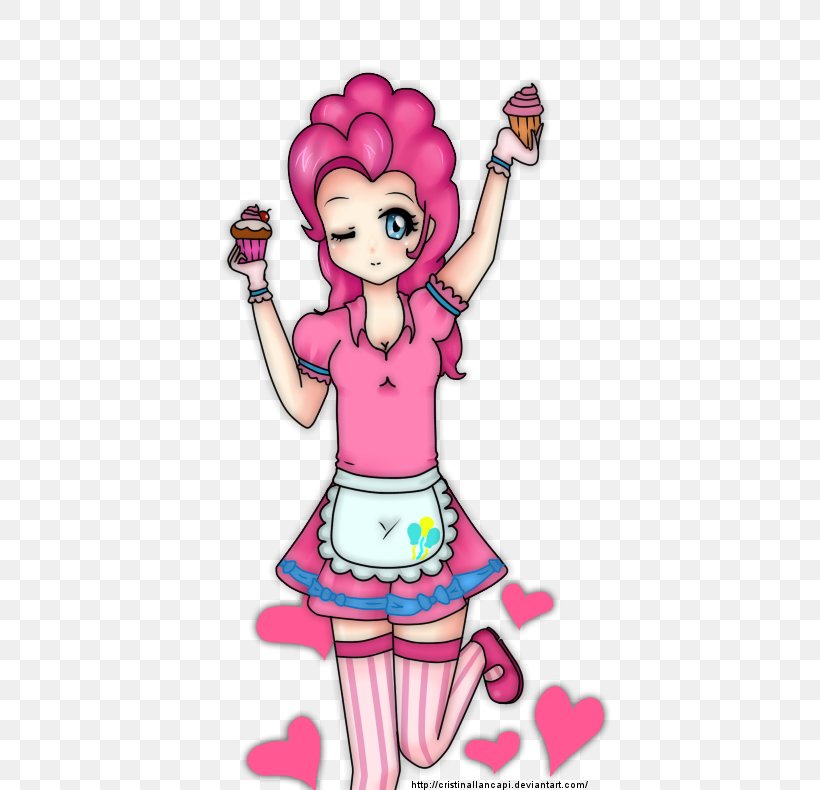 Pinkie Pie Drawing Cupcake Finger Pony, PNG, 650x790px, Watercolor, Cartoon, Flower, Frame, Heart Download Free