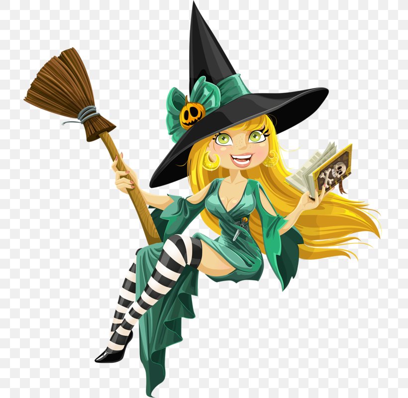 Witchcraft Halloween Magician Illustration, PNG, 728x800px, Witchcraft, Art, Broom, Costume, Fictional Character Download Free