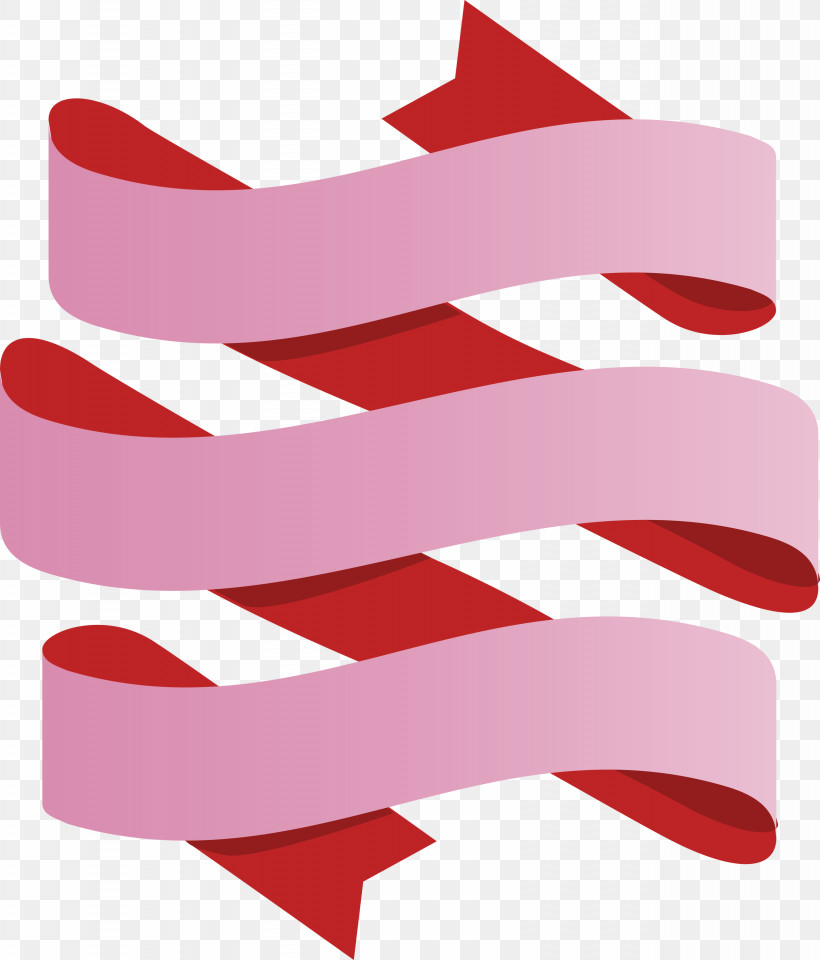 Ribbon Multiple Ribbon, PNG, 2562x3000px, Ribbon, Carmine, Line, Logo, Magenta Download Free