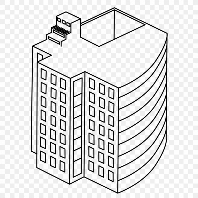 Line Art Building Architecture Architectural Engineering Drawing, PNG, 1000x1000px, Line Art, Architectural Engineering, Architecture, Area, Black And White Download Free